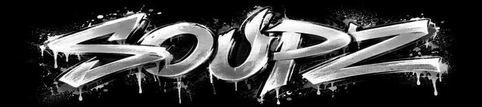 SOUPZ graffiti logo